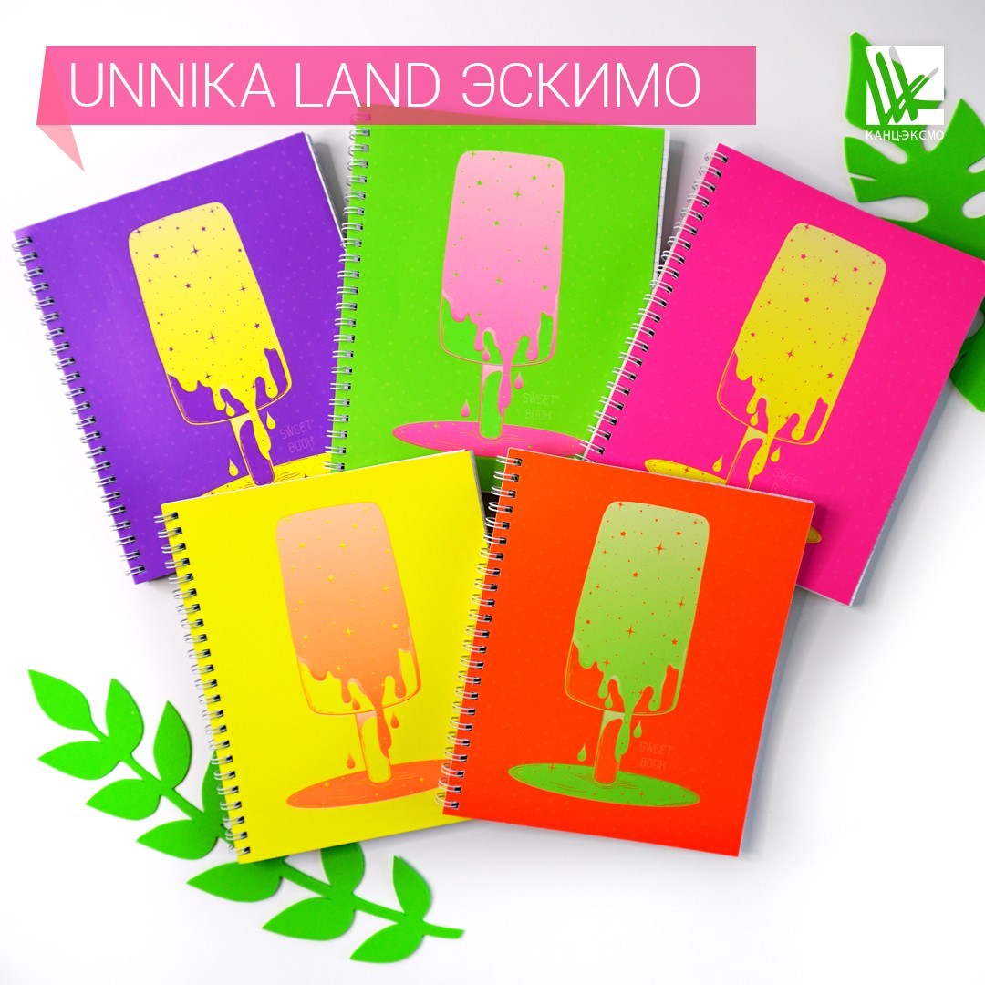 Тетради Unnika Land Эскимо