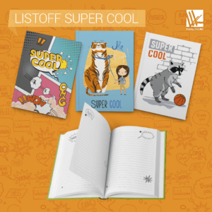 Книги для записей Listoff Super Cool