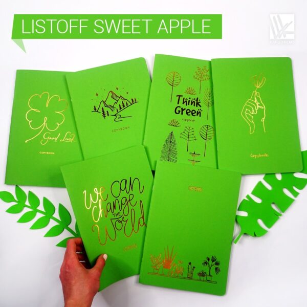 Тетради Listoff "sweet apple"