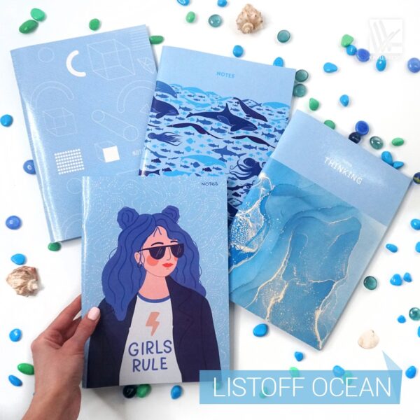 Студенческие тетради Listoff "Ocean"
