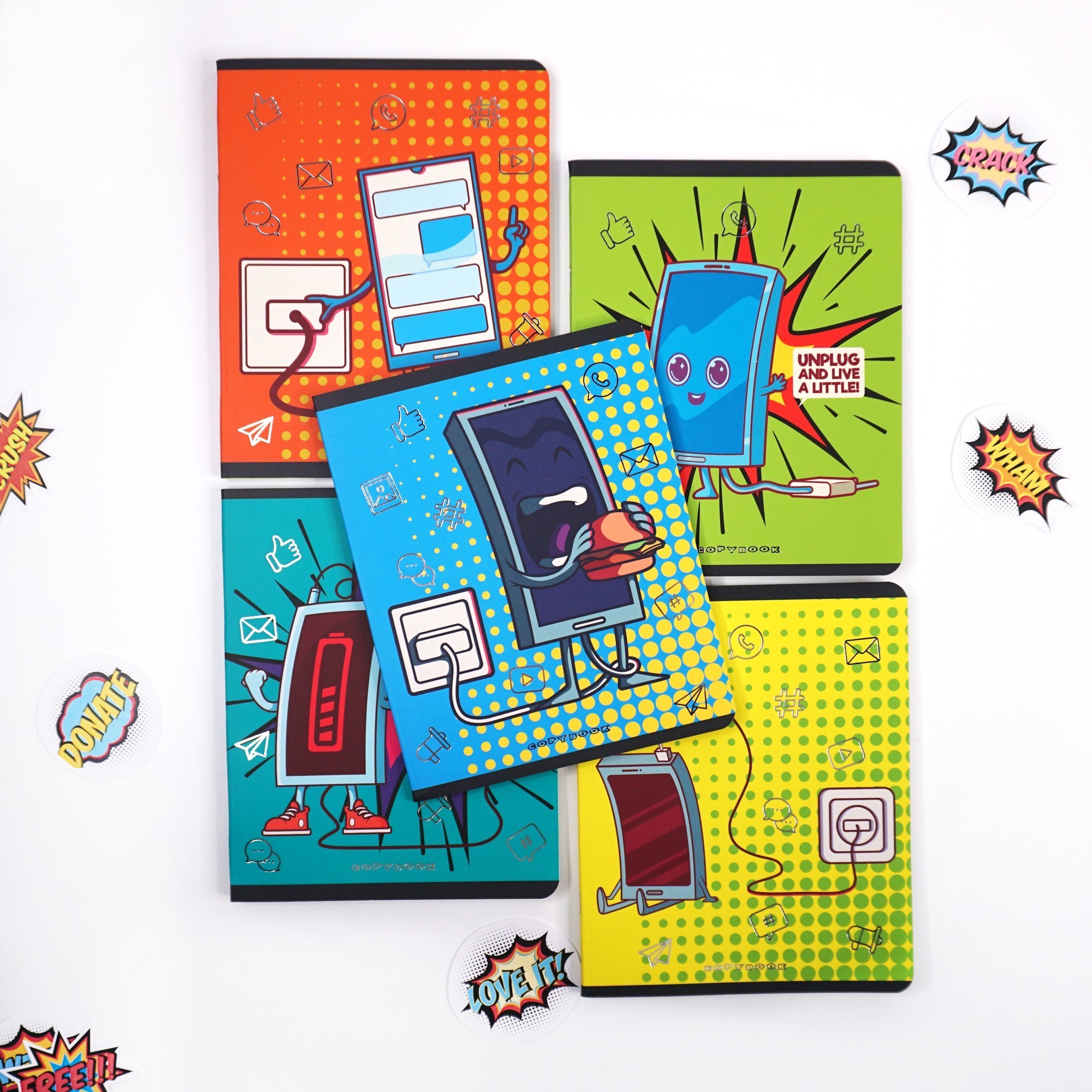 Тетради Listoff «Full Charge» Тетради Listoff «Full Charge»