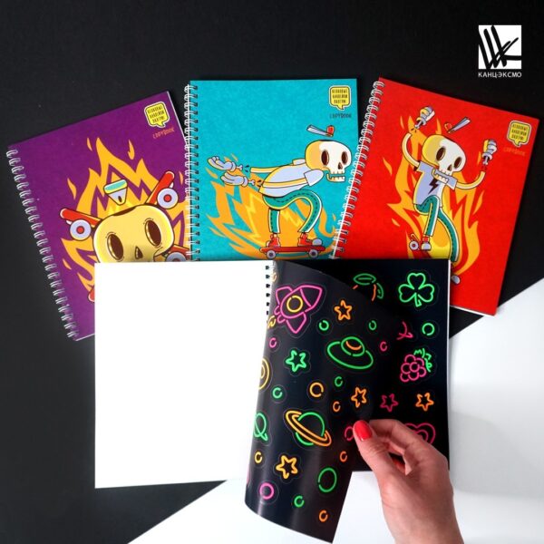 Тетради Listoff "Скейт навсегда!"