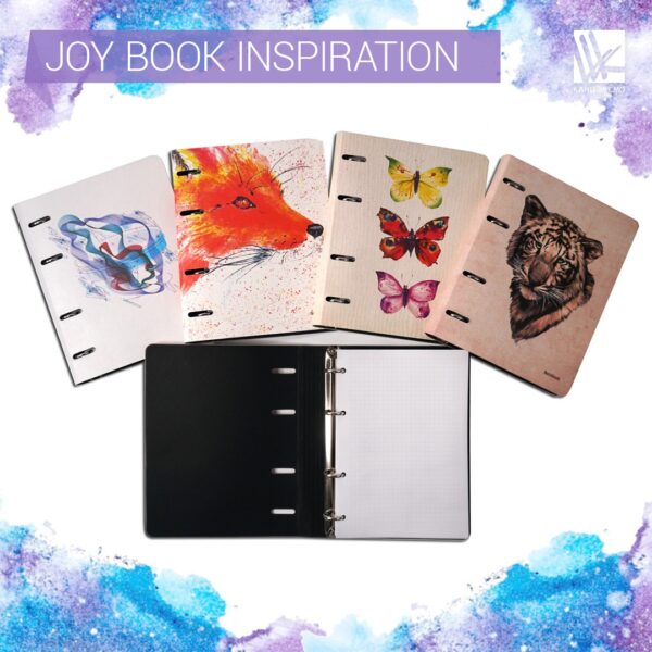 Коллекция тетрадей на кольцах от Joy book