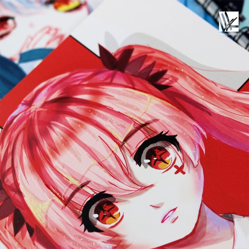 Тетради Listoff «Девушки аниме»– тренд среди учеников средних и старших классов.