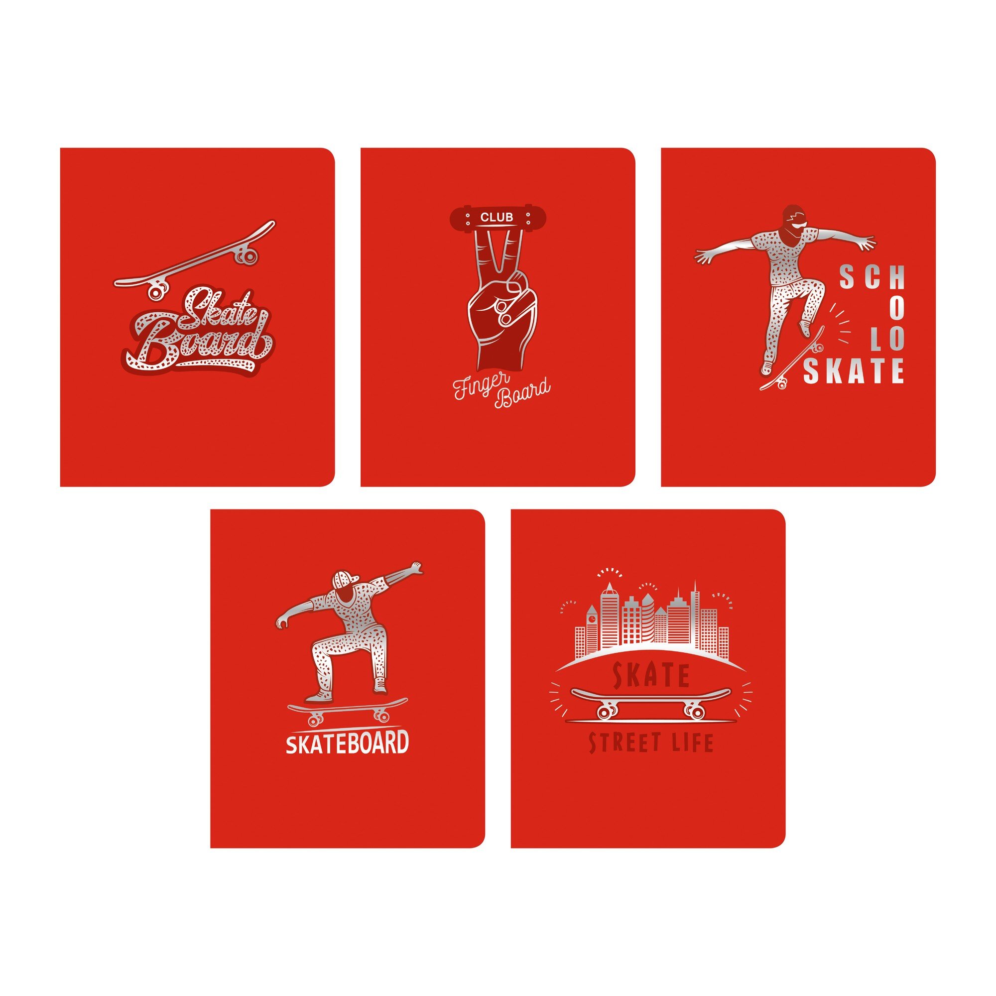 TOTAL RED. Skateboard – ТККФ487923 TOTAL RED. Skateboard – ТККФ487923