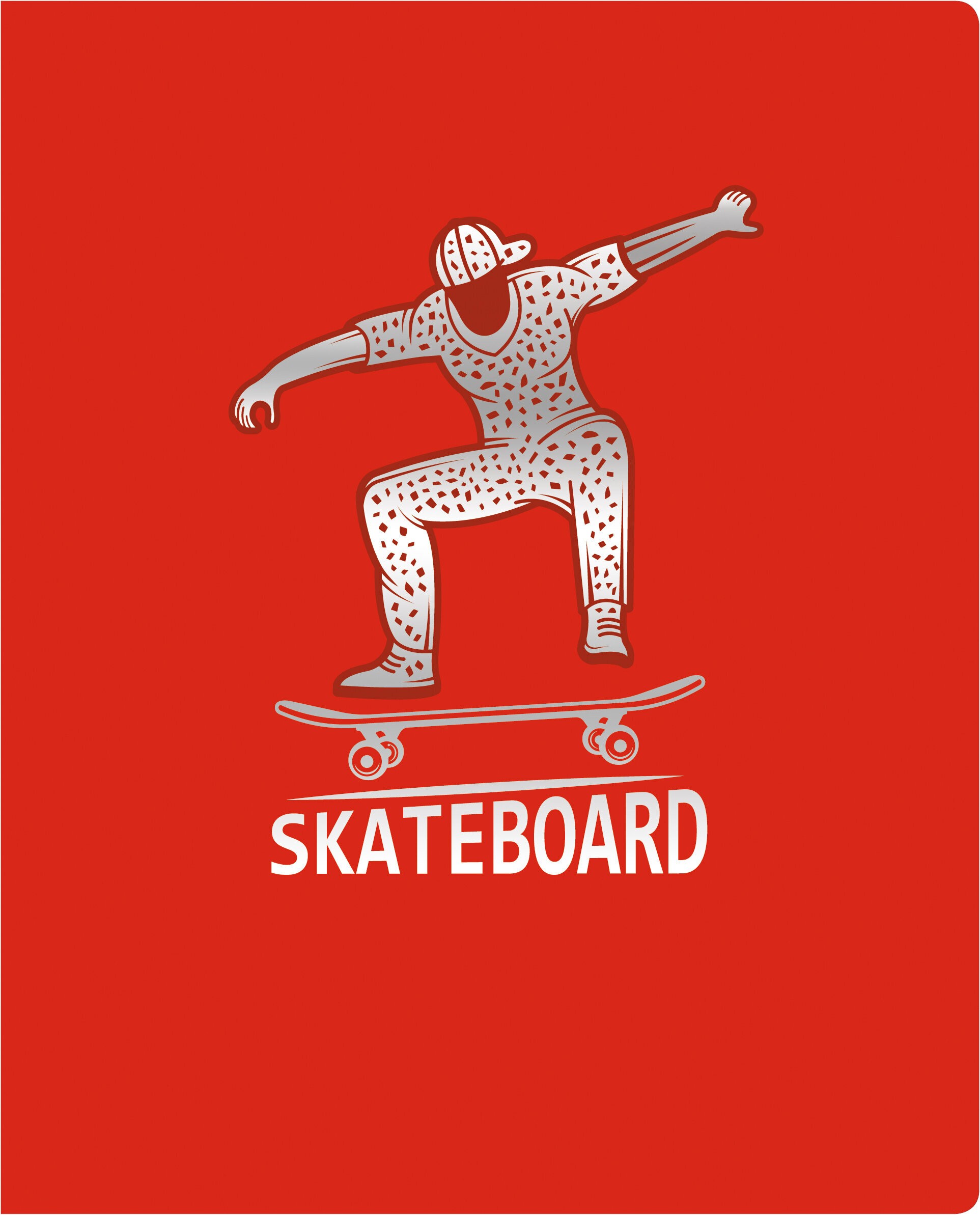TOTAL RED. Skateboard – ТККФ487923 TOTAL RED. Skateboard – ТККФ487923