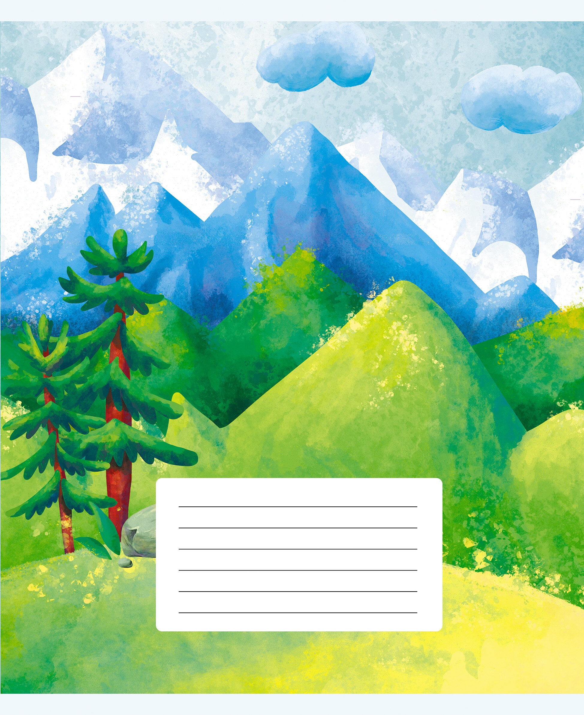 Горный пейзаж (Универсальная плашка) – ТЛ248305 Горный пейзаж (Универсальная плашка) – ТЛ248305