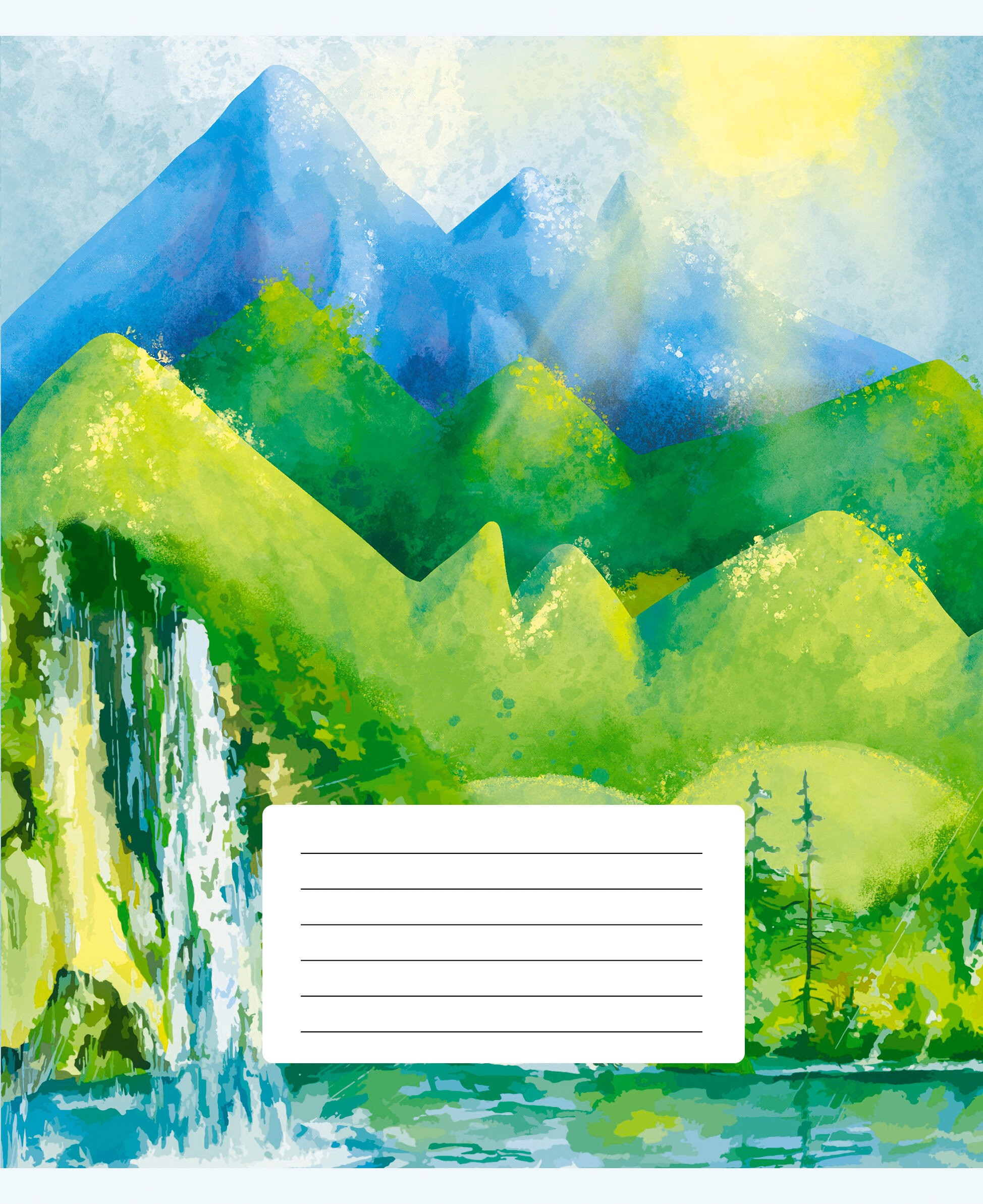 Горный пейзаж (Универсальная плашка) – ТЛ248305 Горный пейзаж (Универсальная плашка) – ТЛ248305