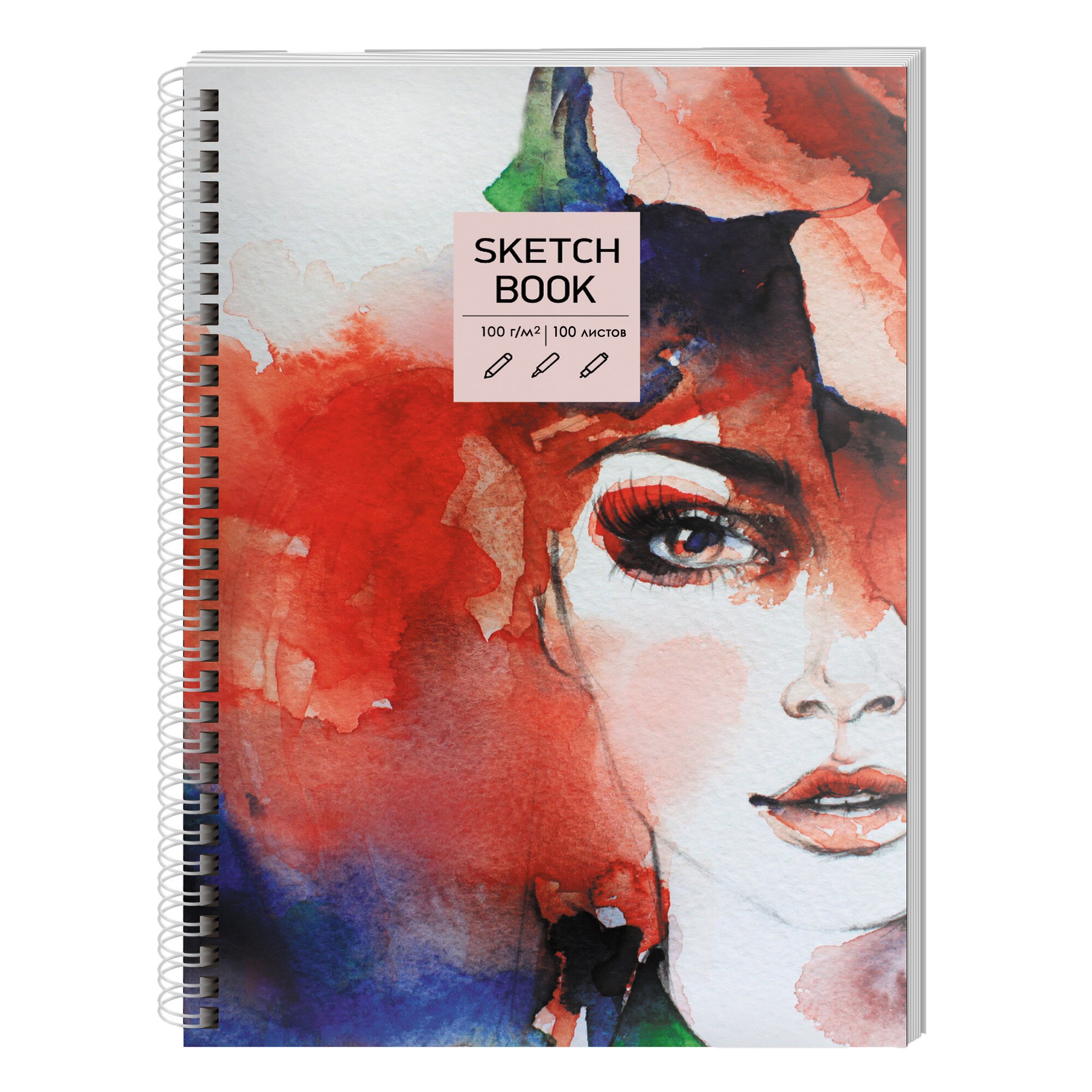 SKETСHBOOK. Акварельный портрет – ТС51004822 SKETСHBOOK. Акварельный портрет – ТС51004822